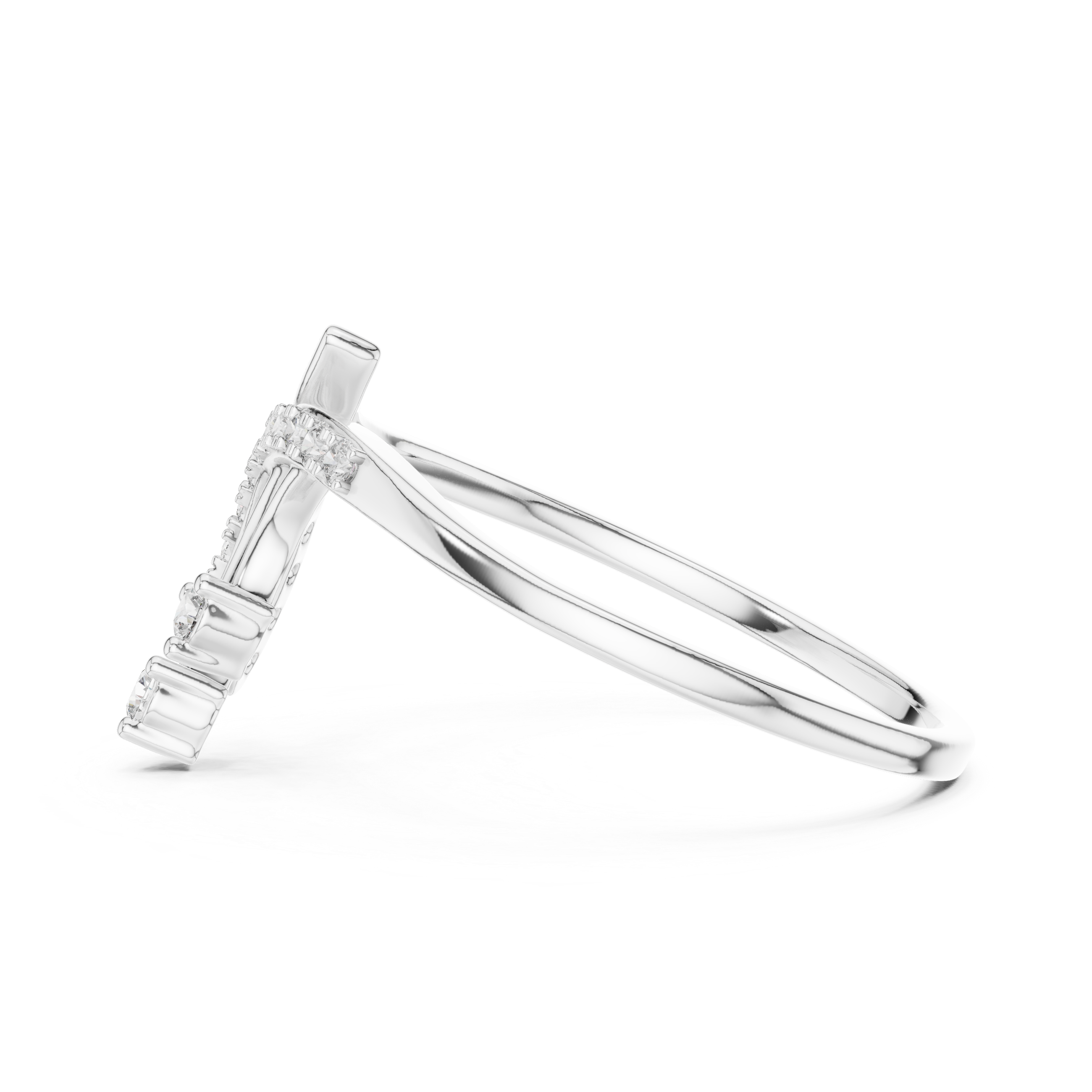 Celestial Curve Lab-Grown Diamond Ring