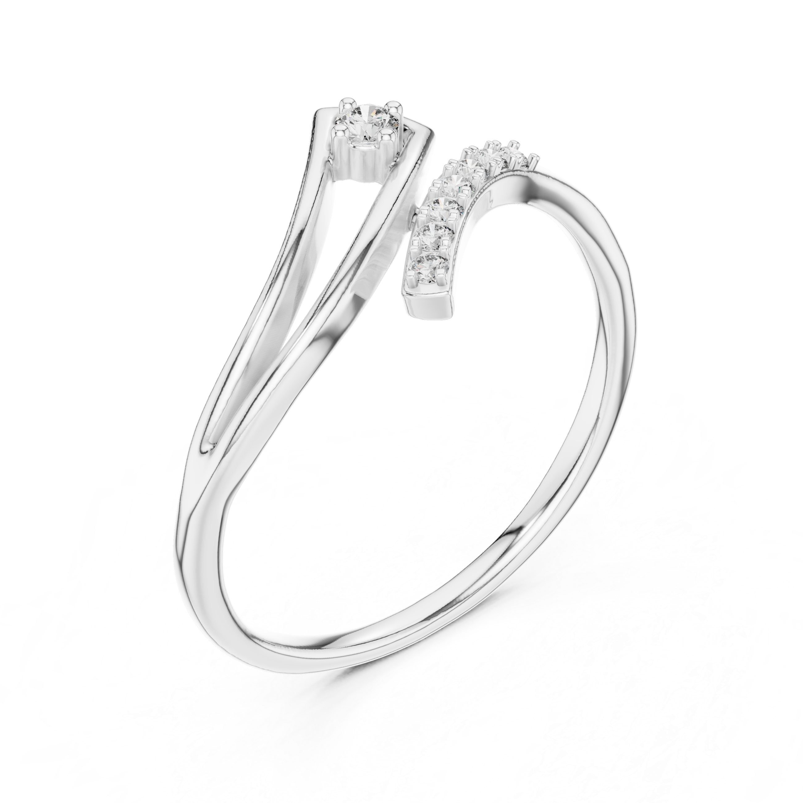 Twist Grace Lab-Grown Diamond Ring