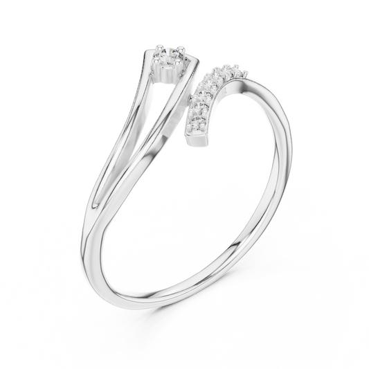 Twist Grace Lab-Grown Diamond Ring