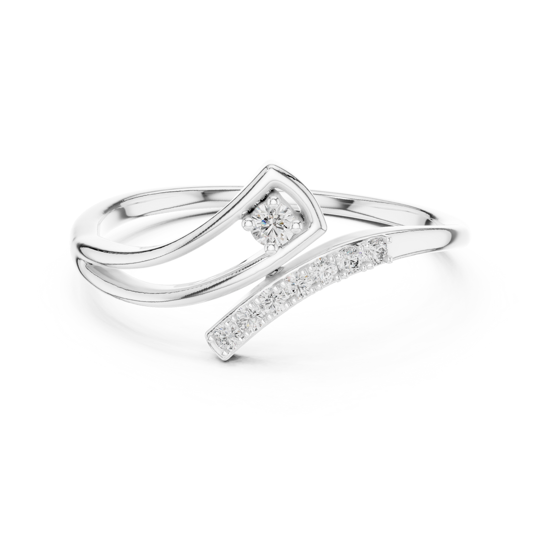 Twist Grace Lab-Grown Diamond Ring