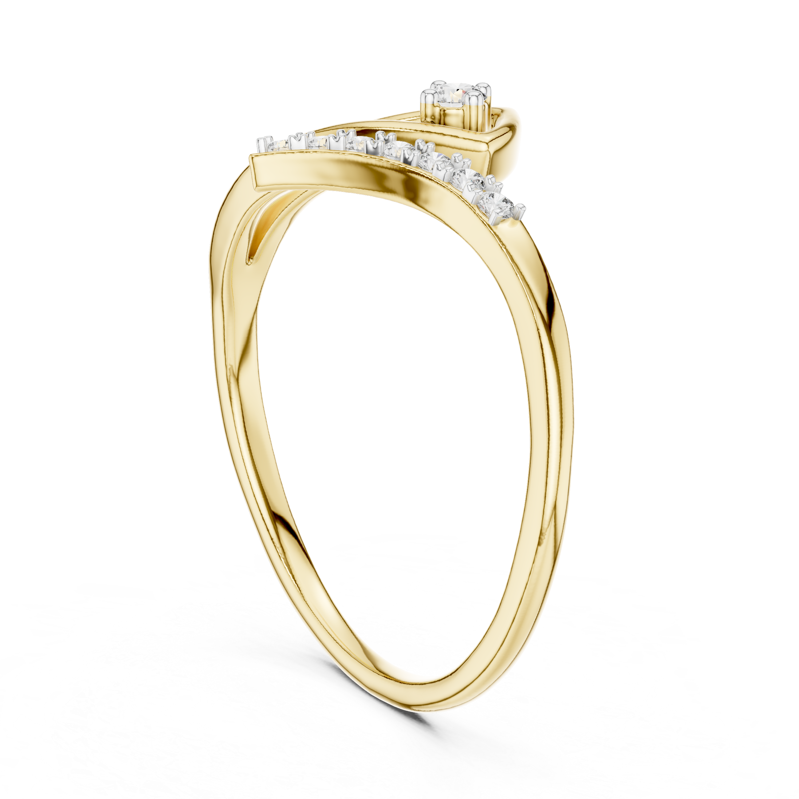 Twist Grace Lab-Grown Diamond Ring