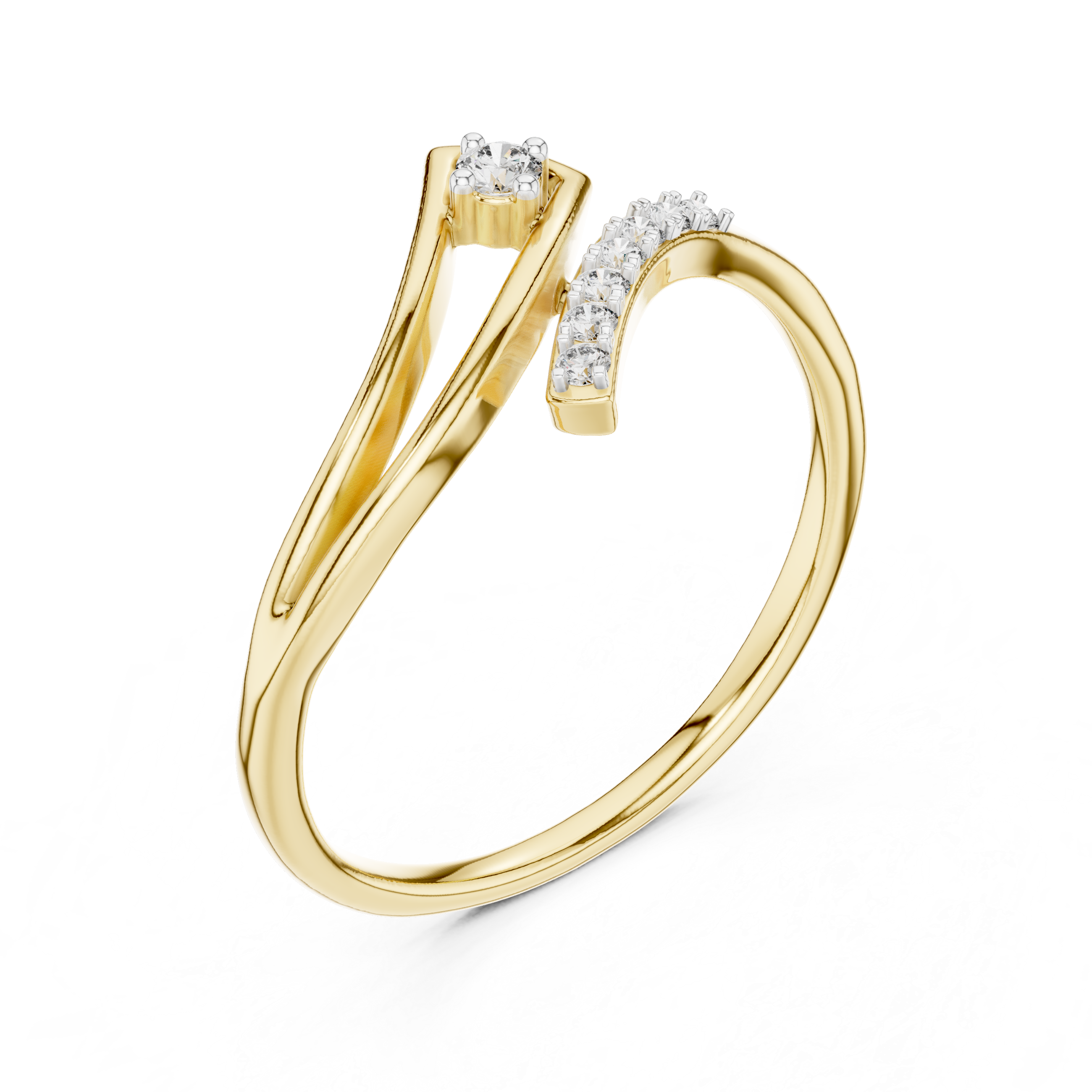 Twist Grace Lab-Grown Diamond Ring