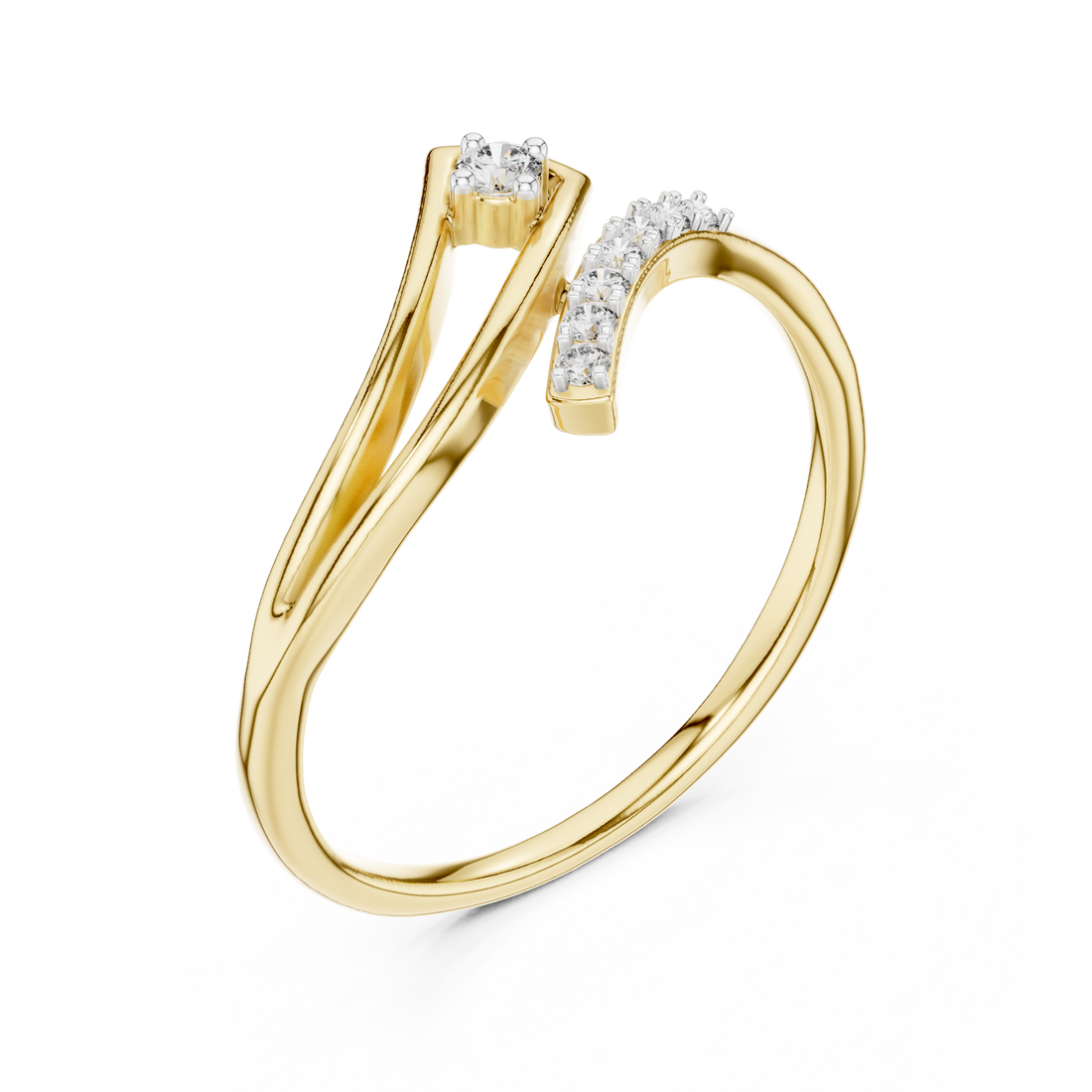 Twist Grace Lab-Grown Diamond Ring