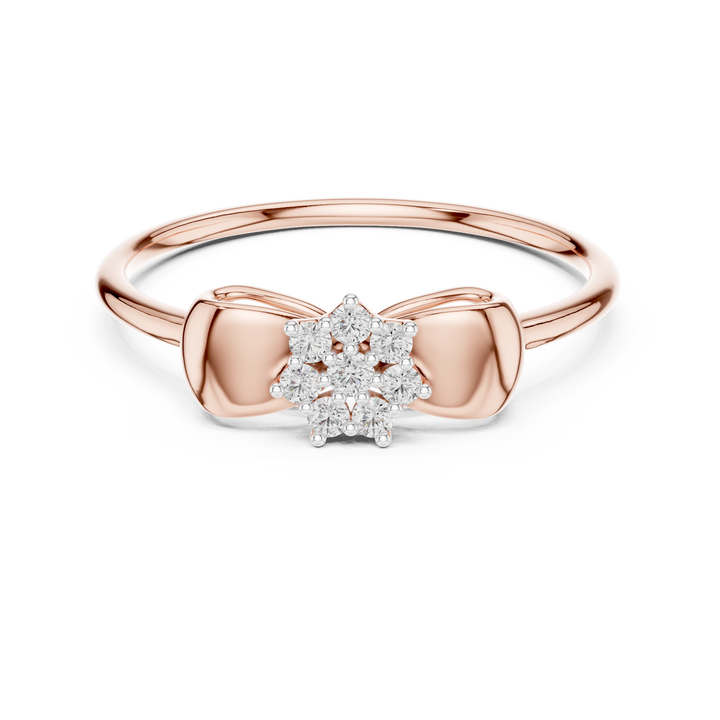 Bow Blossom Lab-Grown Diamond Ring