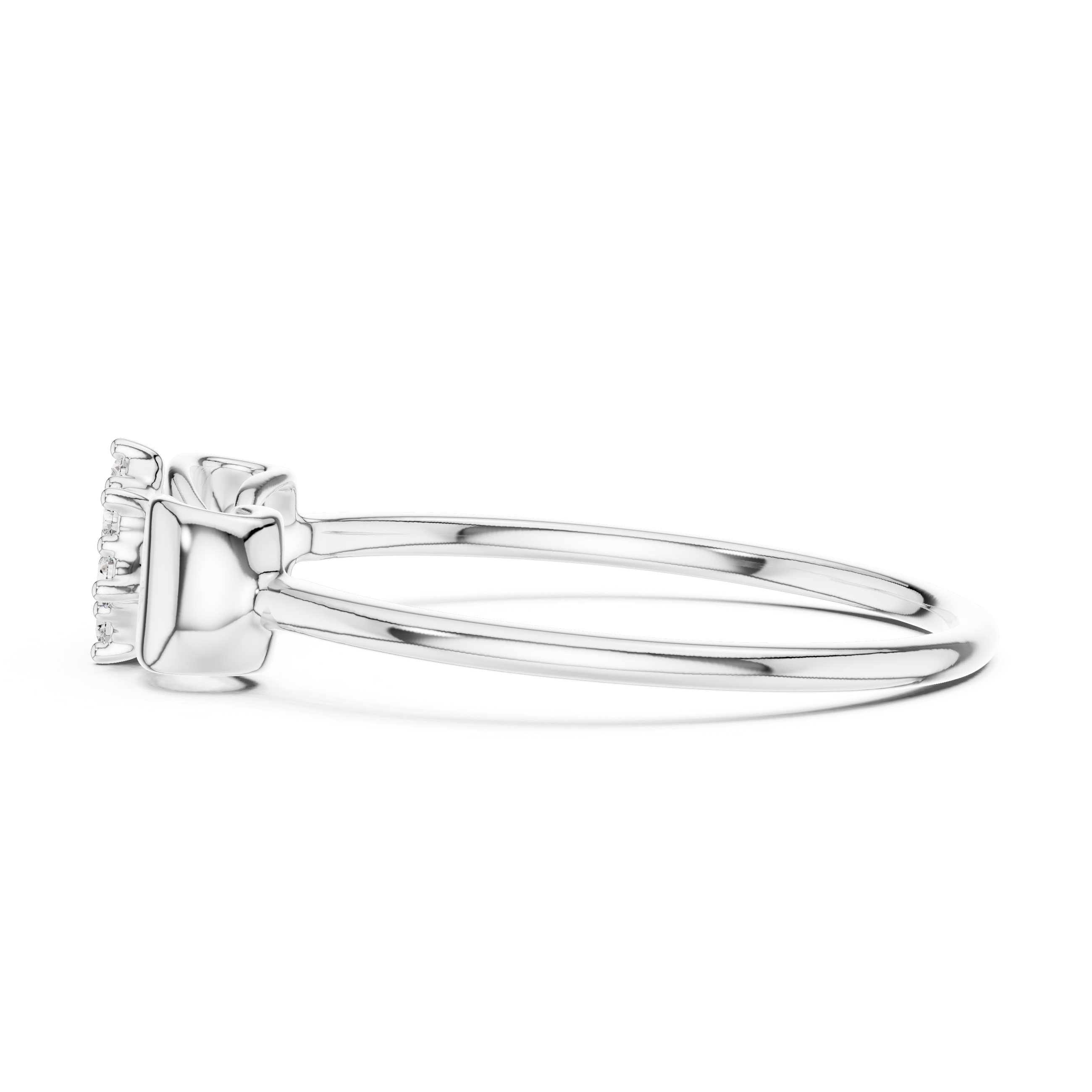 Bow Blossom Lab-Grown Diamond Ring