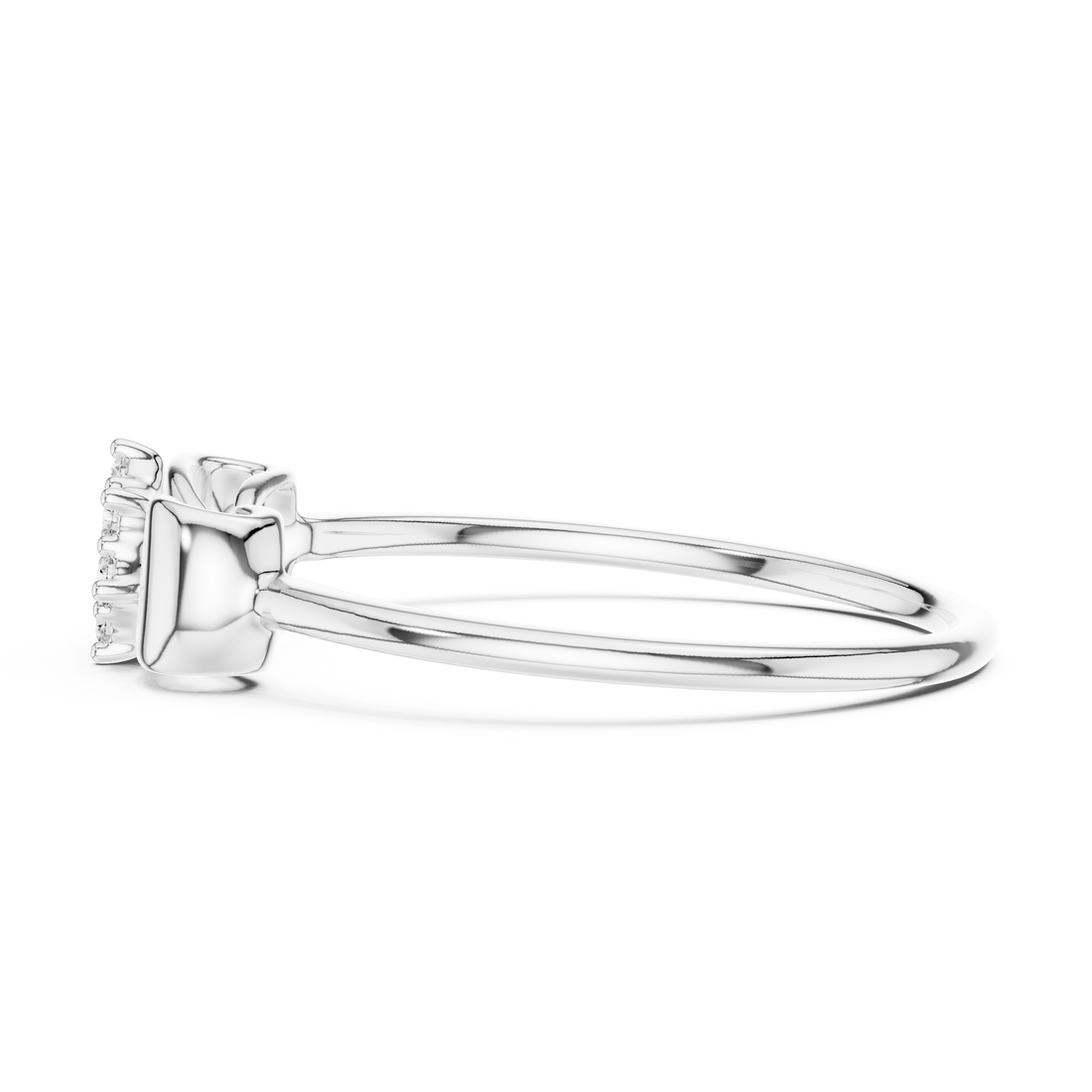 Bow Blossom Lab-Grown Diamond Ring