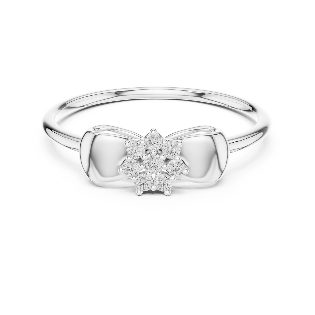Bow Blossom Lab-Grown Diamond Ring