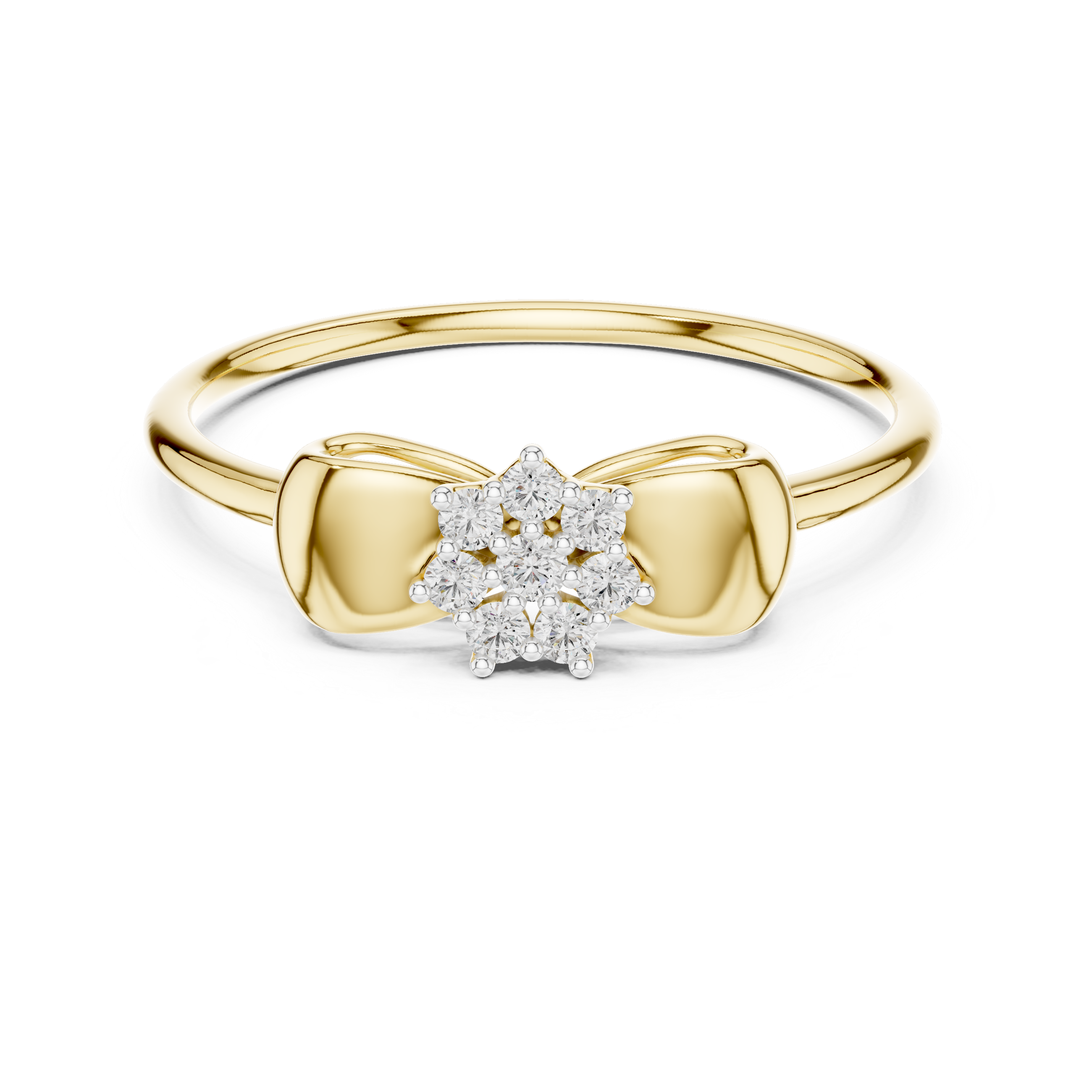 Bow Blossom Lab-Grown Diamond Ring