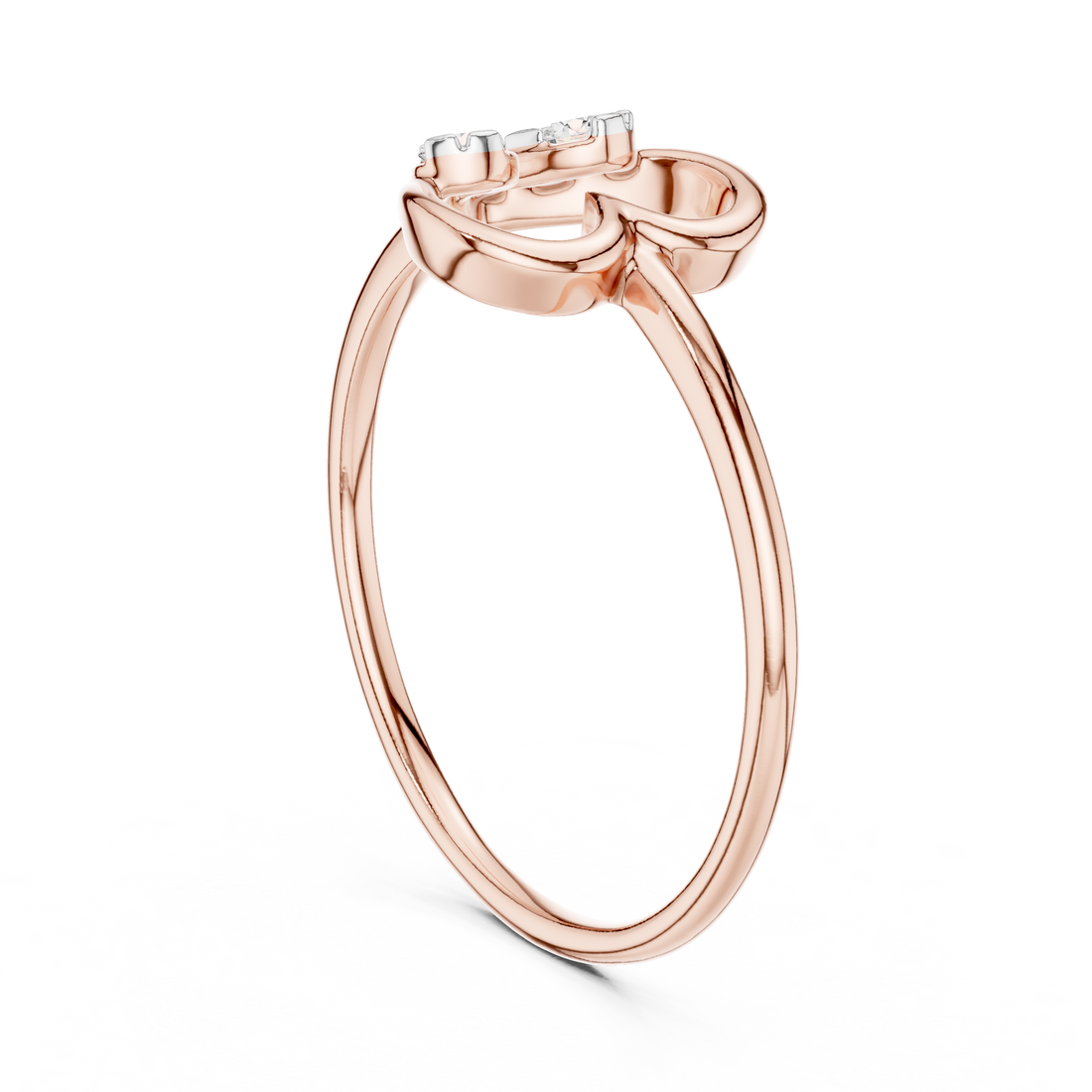 Open Heart Glow Lab-Grown Diamond Ring