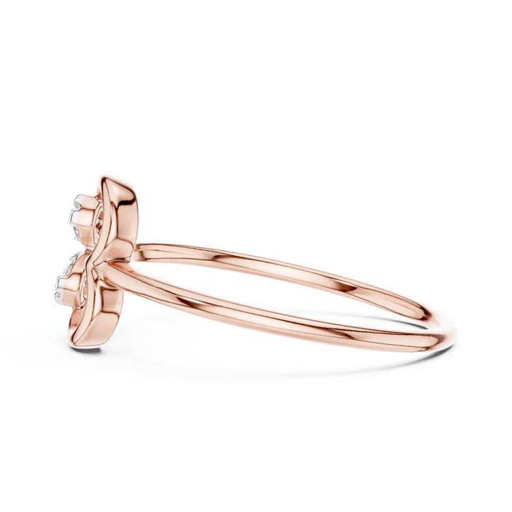 Open Heart Glow Lab-Grown Diamond Ring