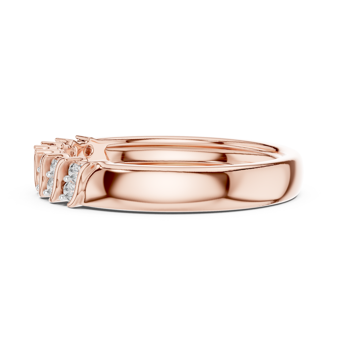 Wavecrest Lab-Grown Diamond Band