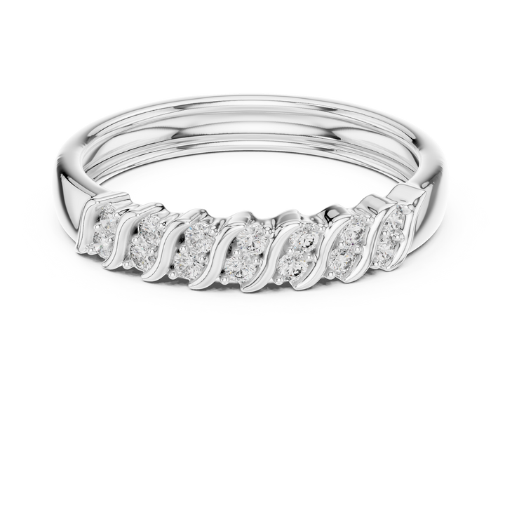 Wavecrest Lab-Grown Diamond Band