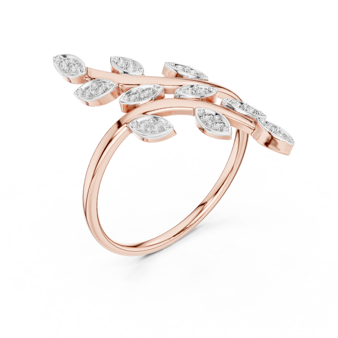Vineleaf Lab-Grown Diamond Ring