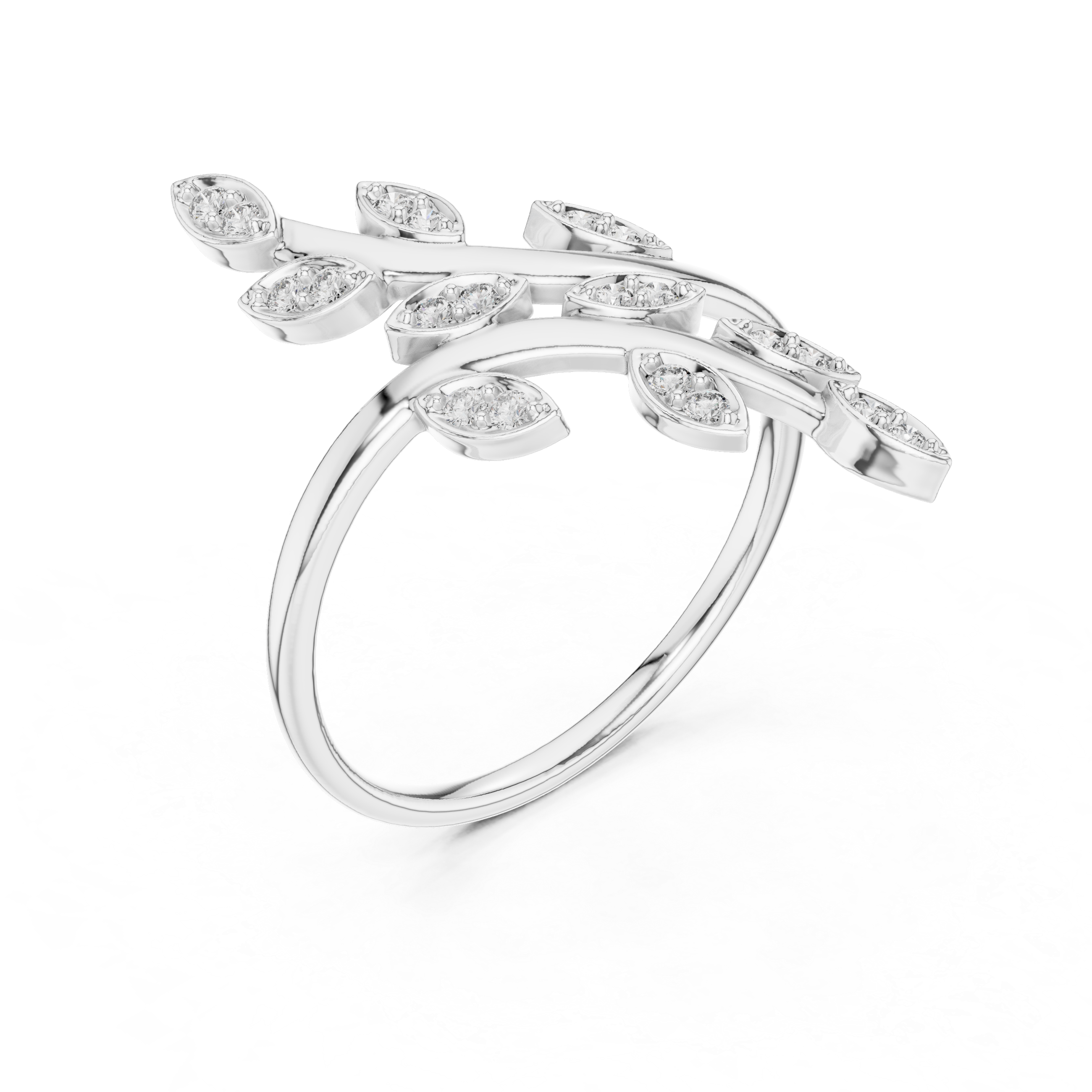 Vineleaf Lab-Grown Diamond Ring
