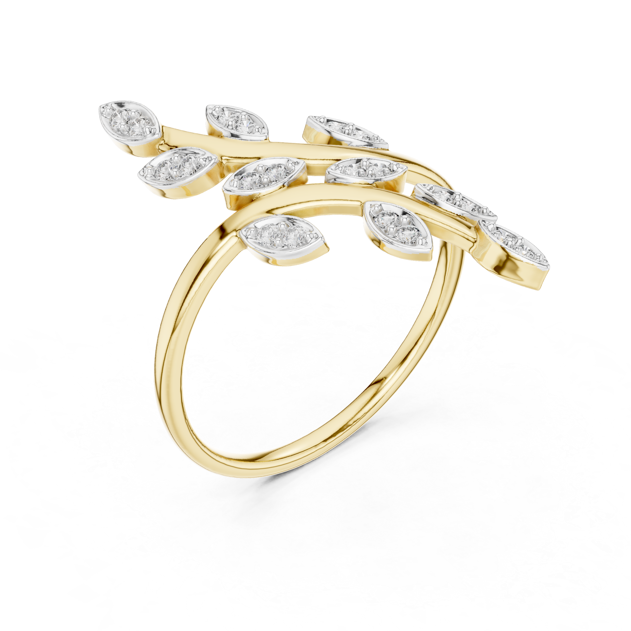 Vineleaf Lab-Grown Diamond Ring