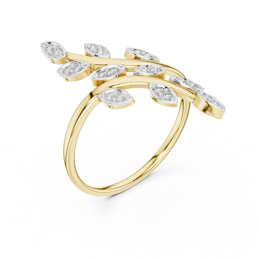 Vineleaf Lab-Grown Diamond Ring