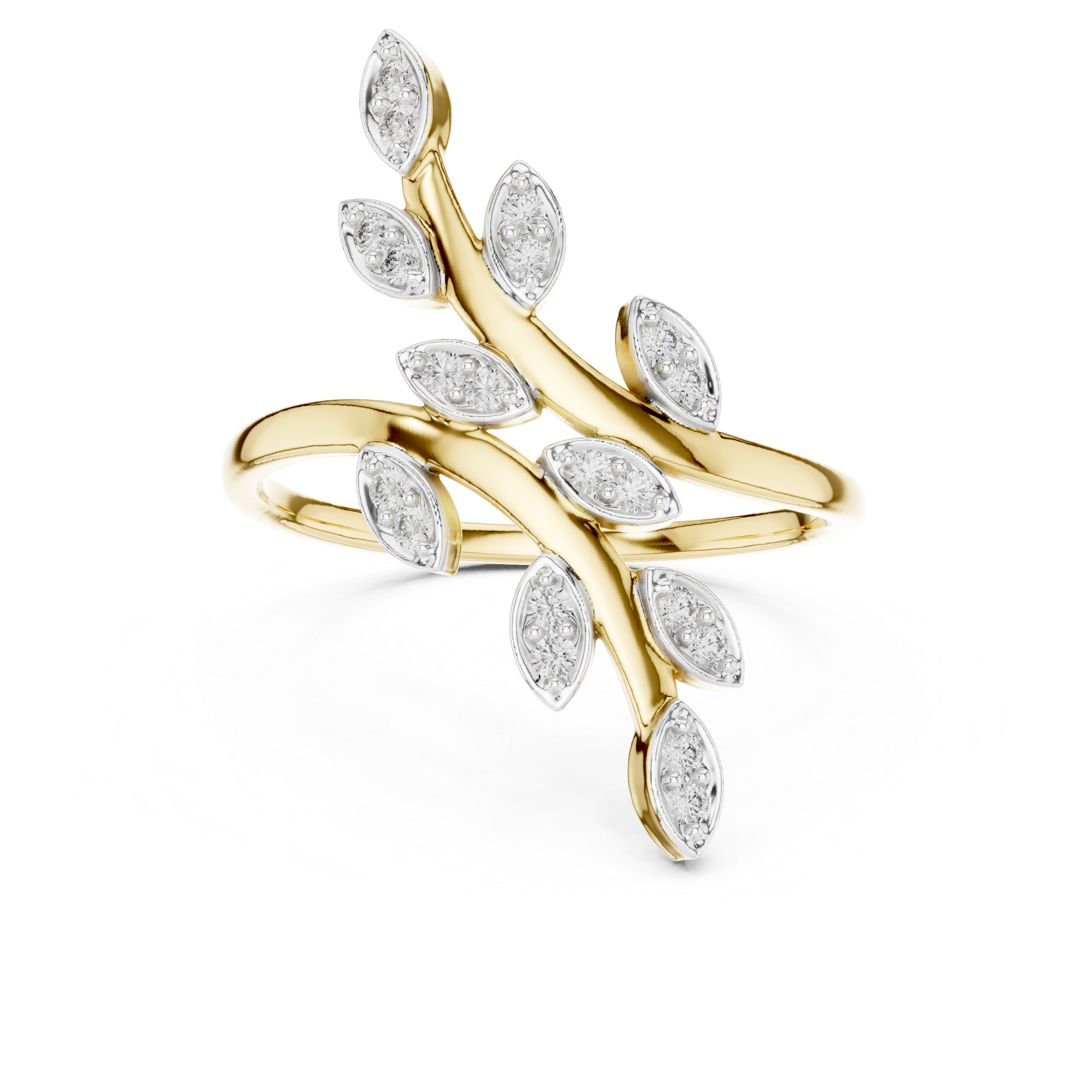 Vineleaf Lab-Grown Diamond Ring