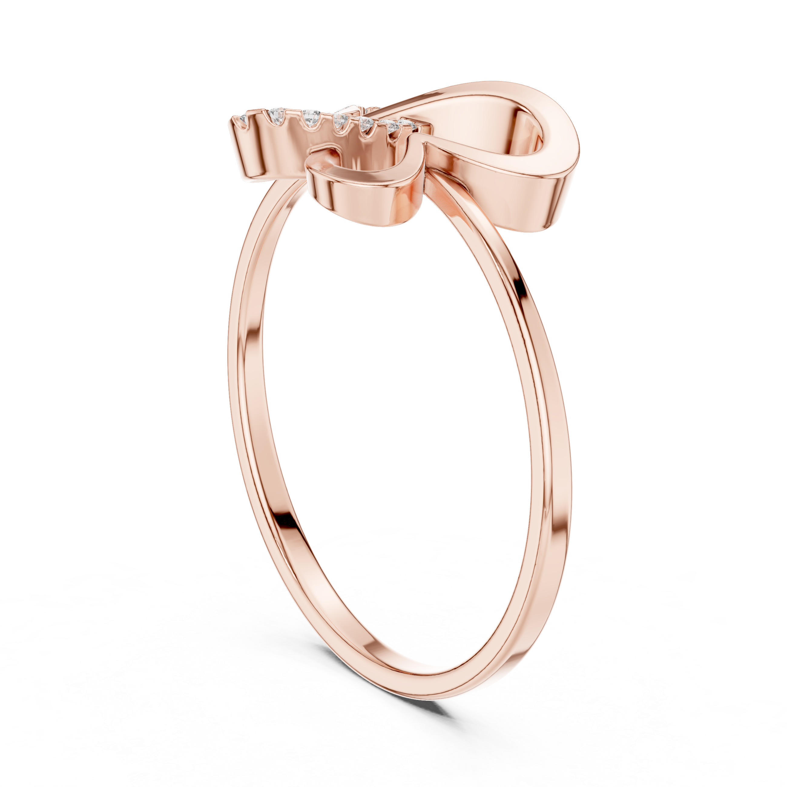 Flutter Grace Butterfly Diamond Ring