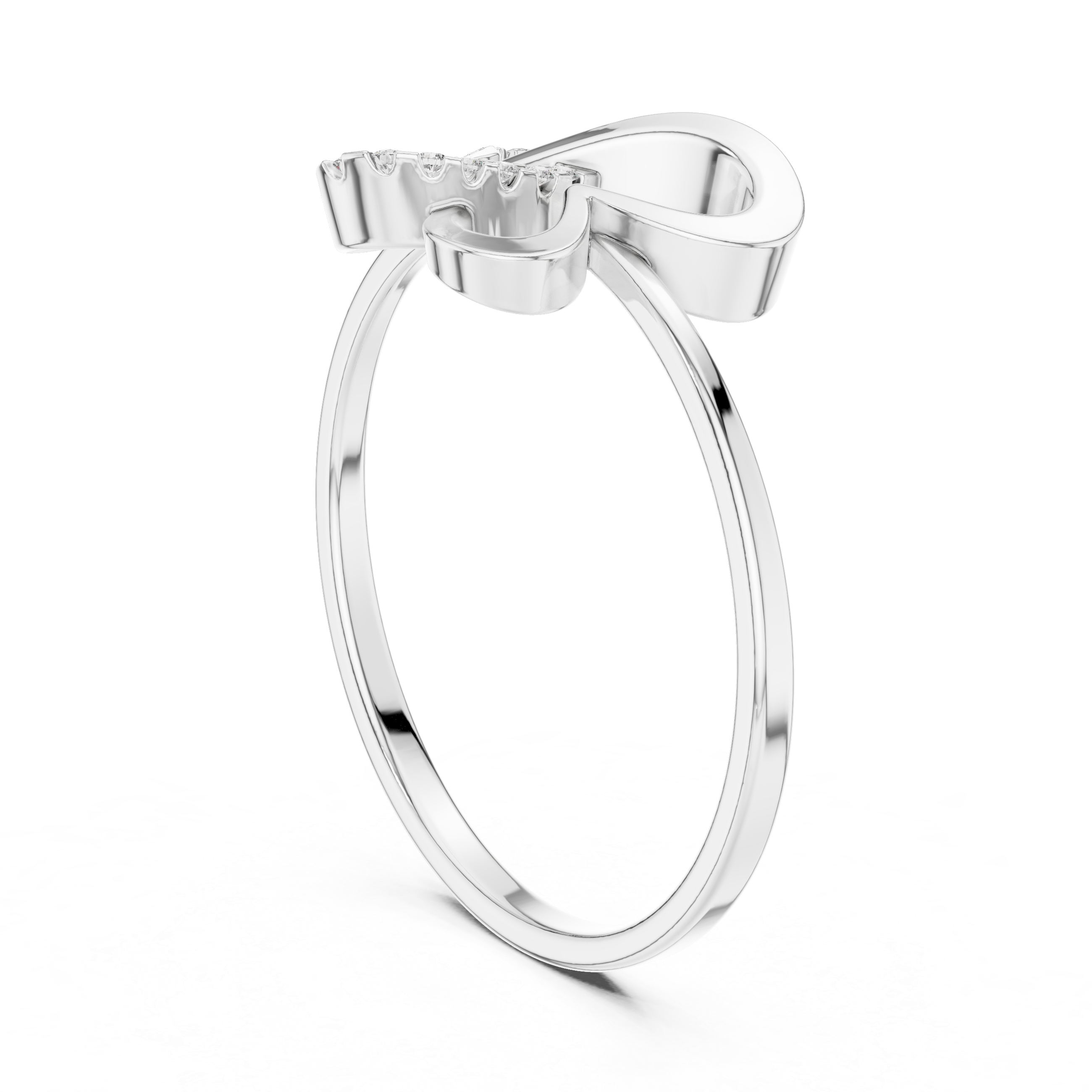 Flutter Grace Butterfly Diamond Ring