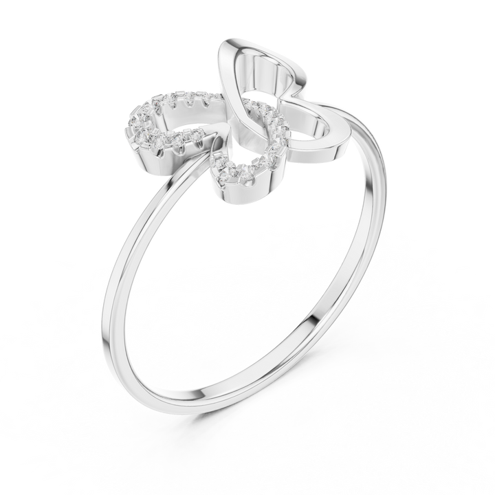 Flutter Grace Butterfly Diamond Ring