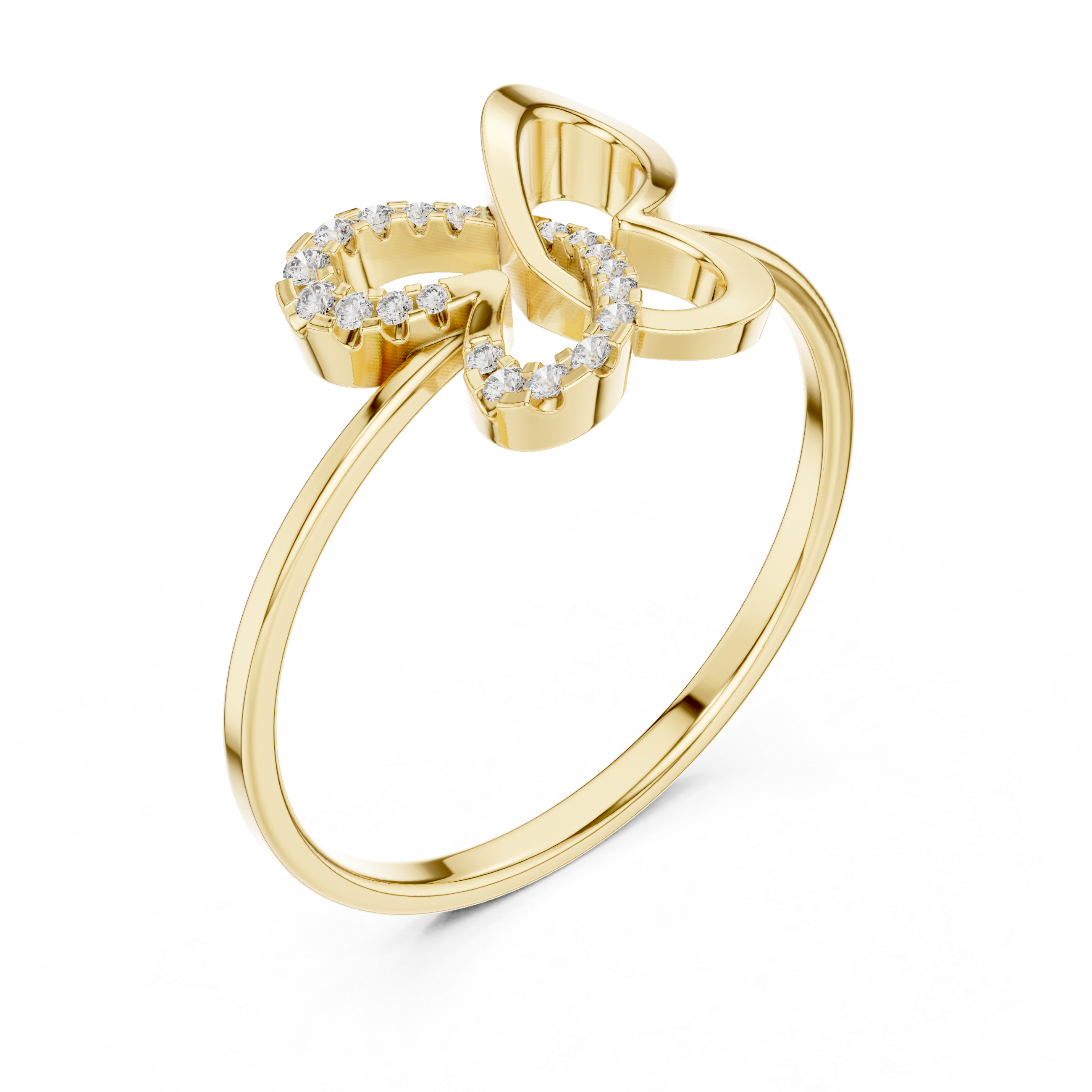 Flutter Grace Butterfly Diamond Ring
