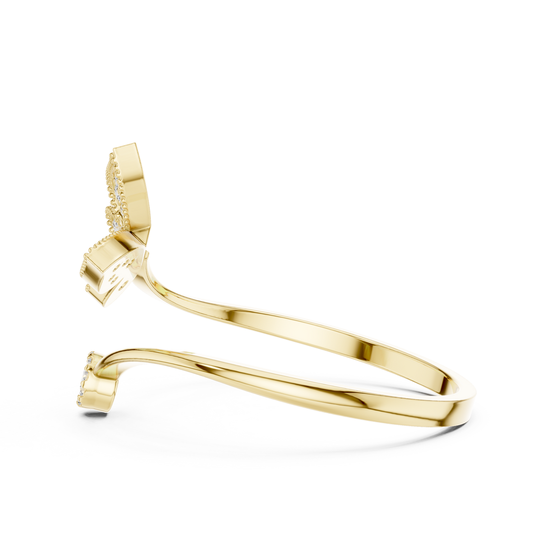 Butterfly Bloom Diamond Ring