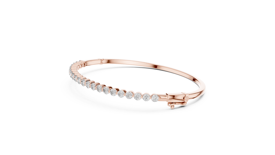Eternal Sparkle Diamond Bangle Bracelet