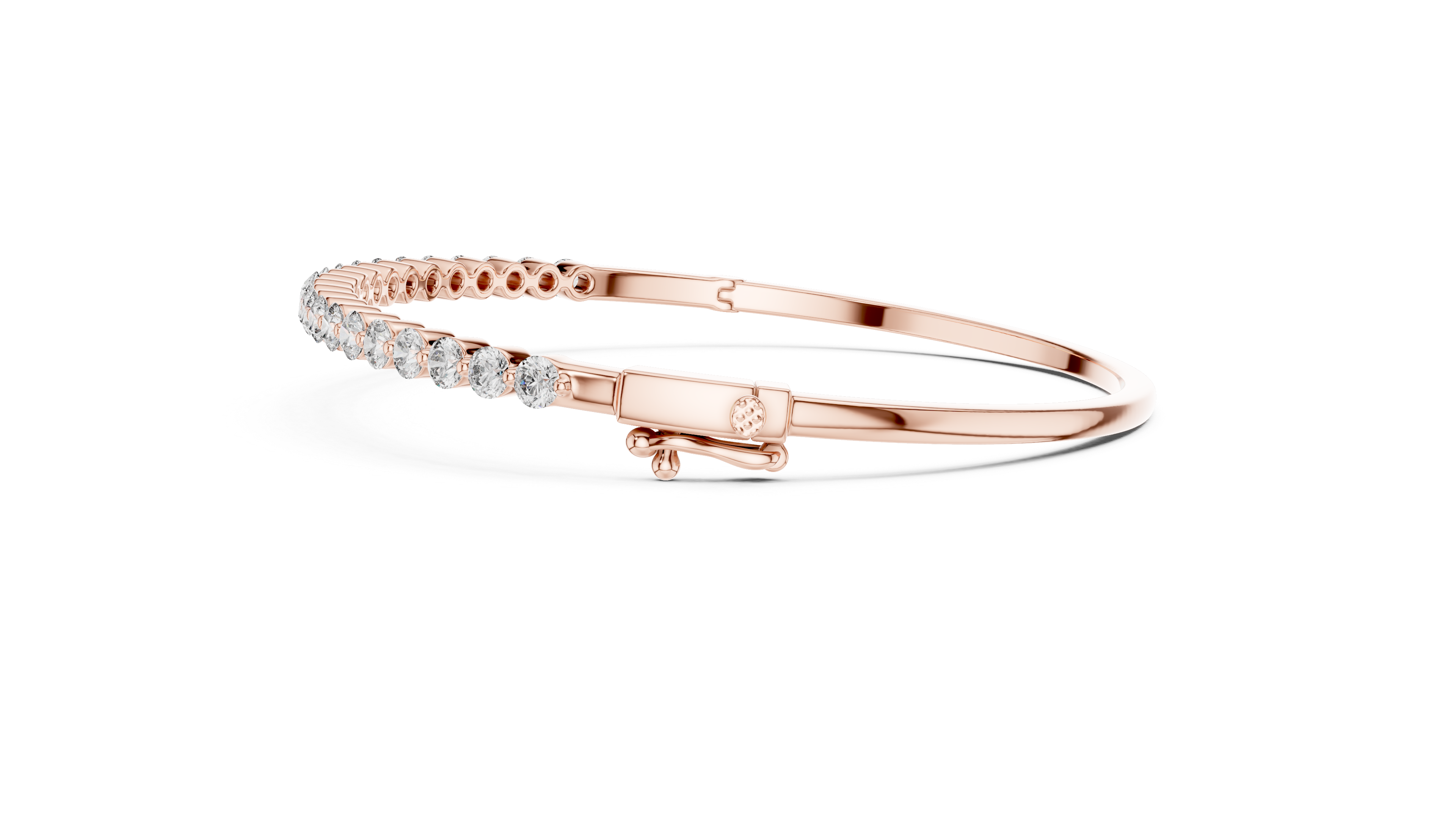 Eternal Sparkle Diamond Bangle Bracelet