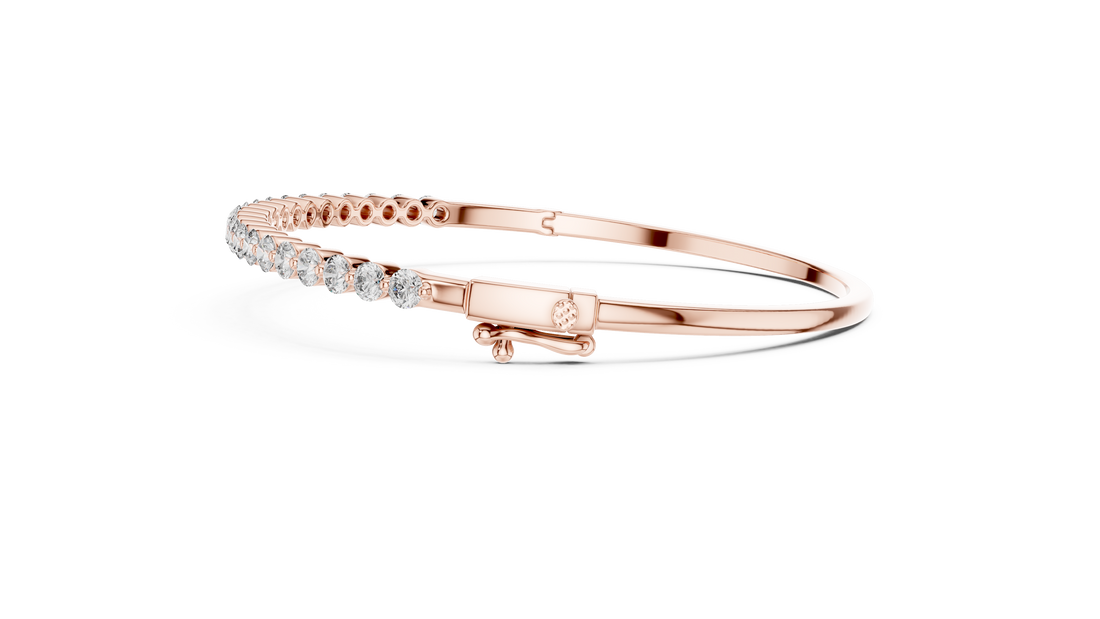 Eternal Sparkle Diamond Bangle Bracelet