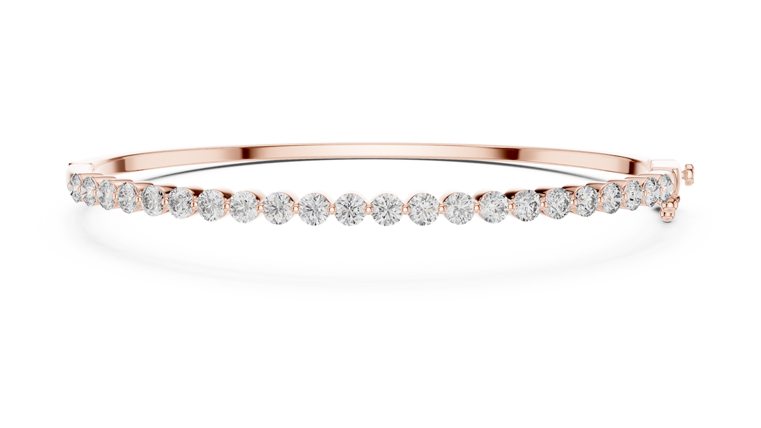 Eternal Sparkle Diamond Bangle Bracelet