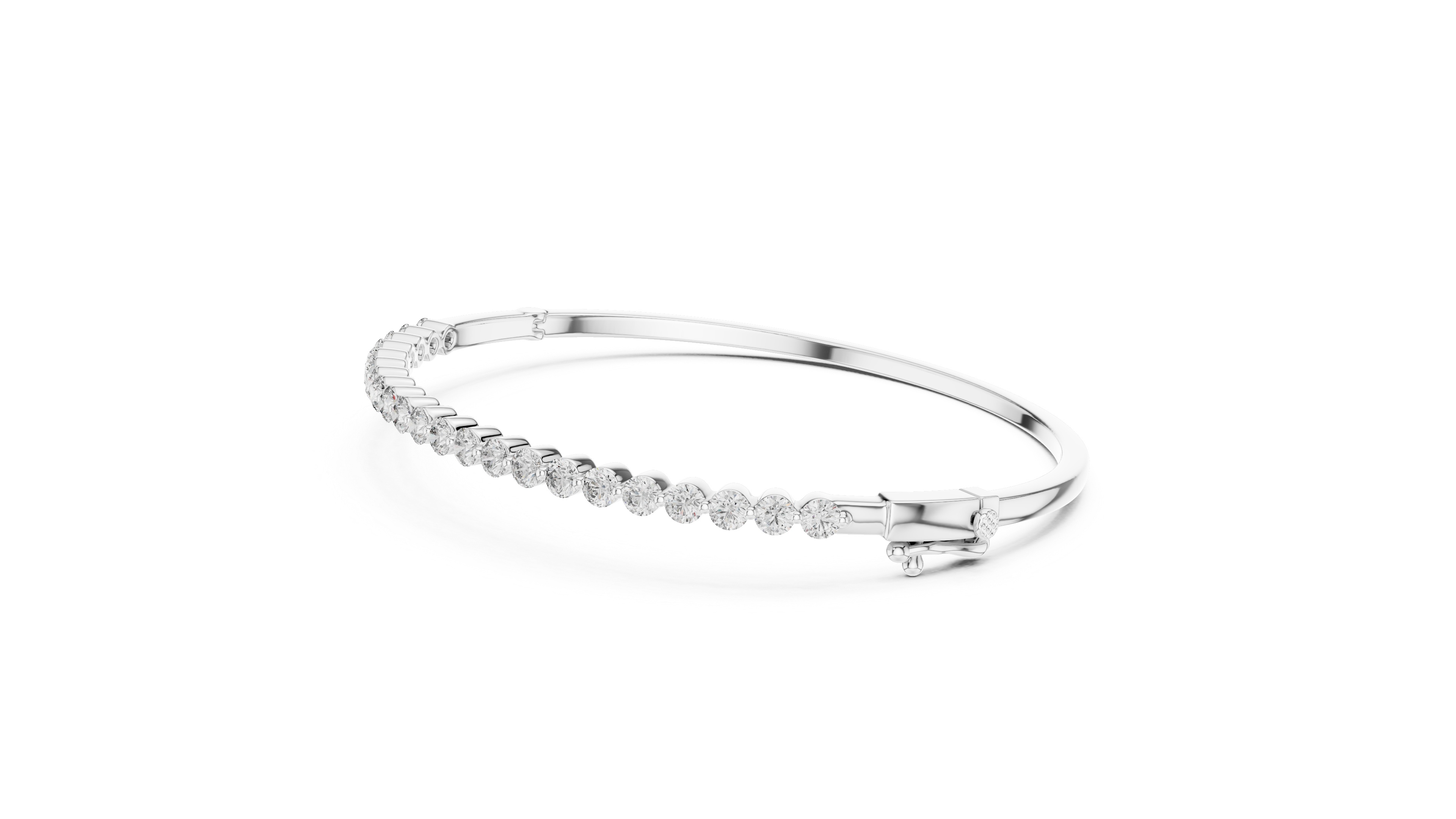 Eternal Sparkle Diamond Bangle Bracelet