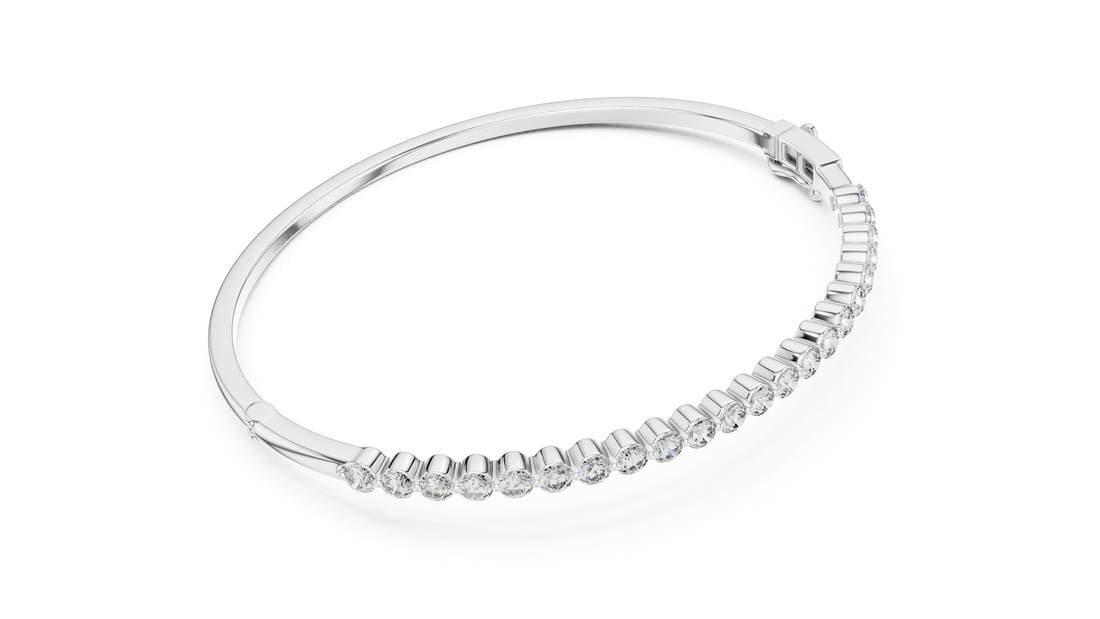 Eternal Sparkle Diamond Bangle Bracelet