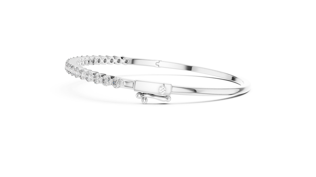 Eternal Sparkle Diamond Bangle Bracelet