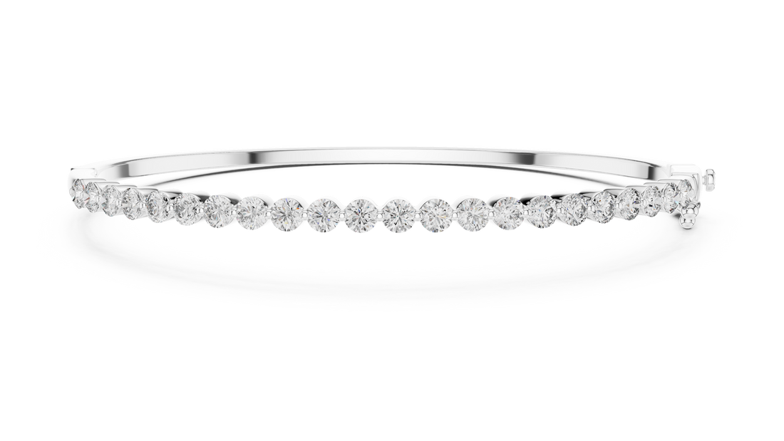 Eternal Sparkle Diamond Bangle Bracelet
