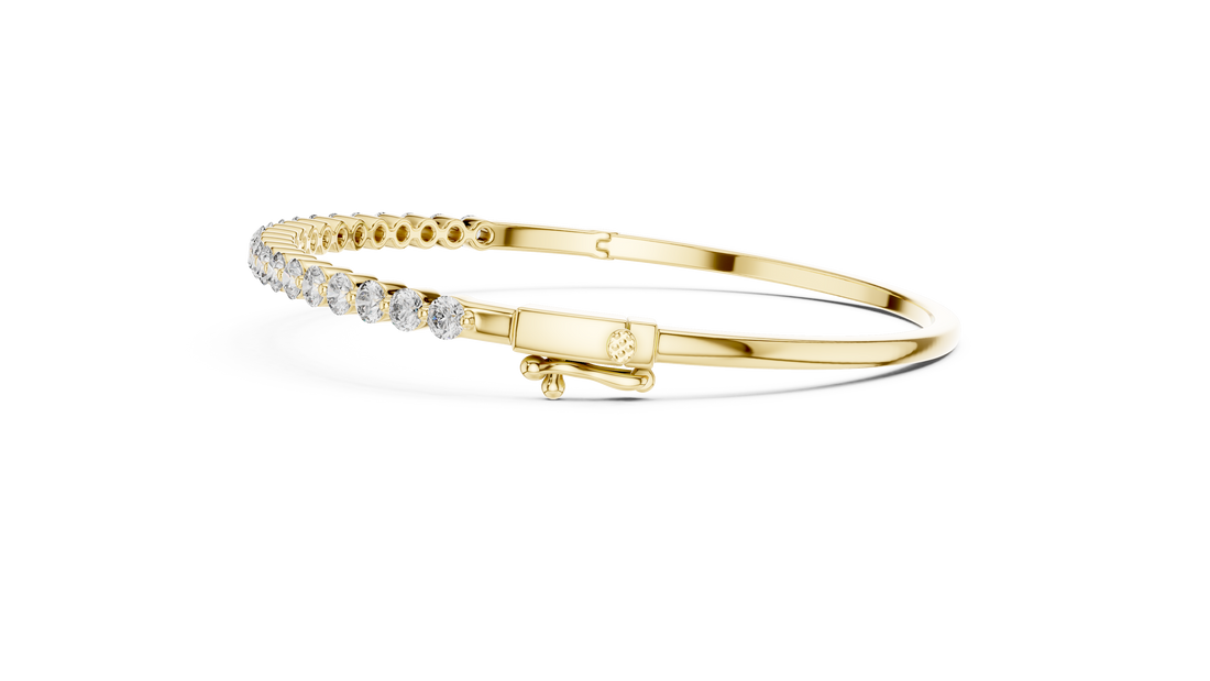 Eternal Sparkle Diamond Bangle Bracelet