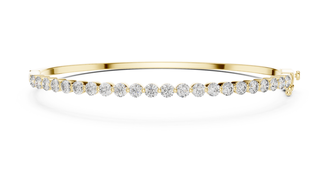 Eternal Sparkle Diamond Bangle Bracelet