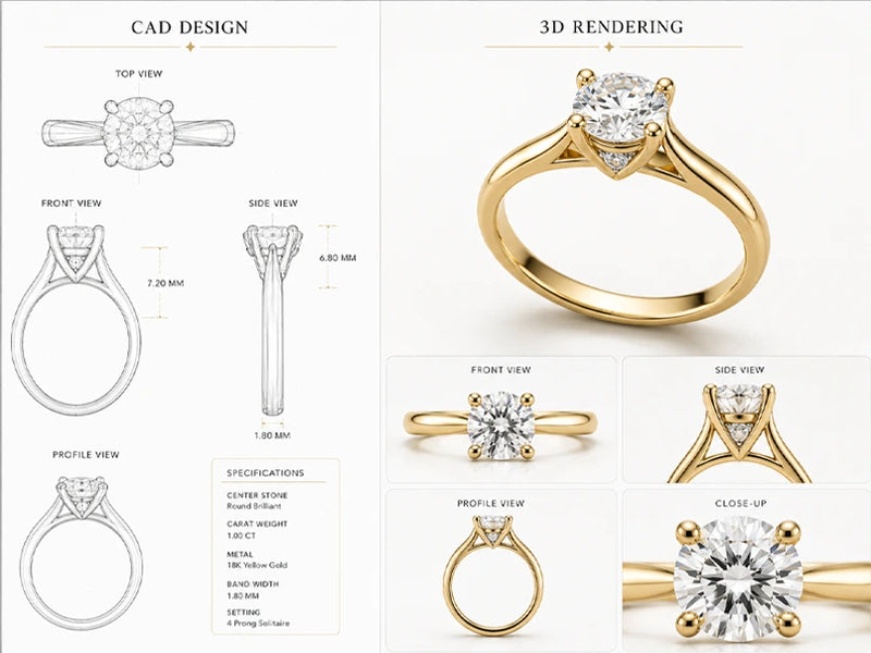CAD Design & 3D Rendering
