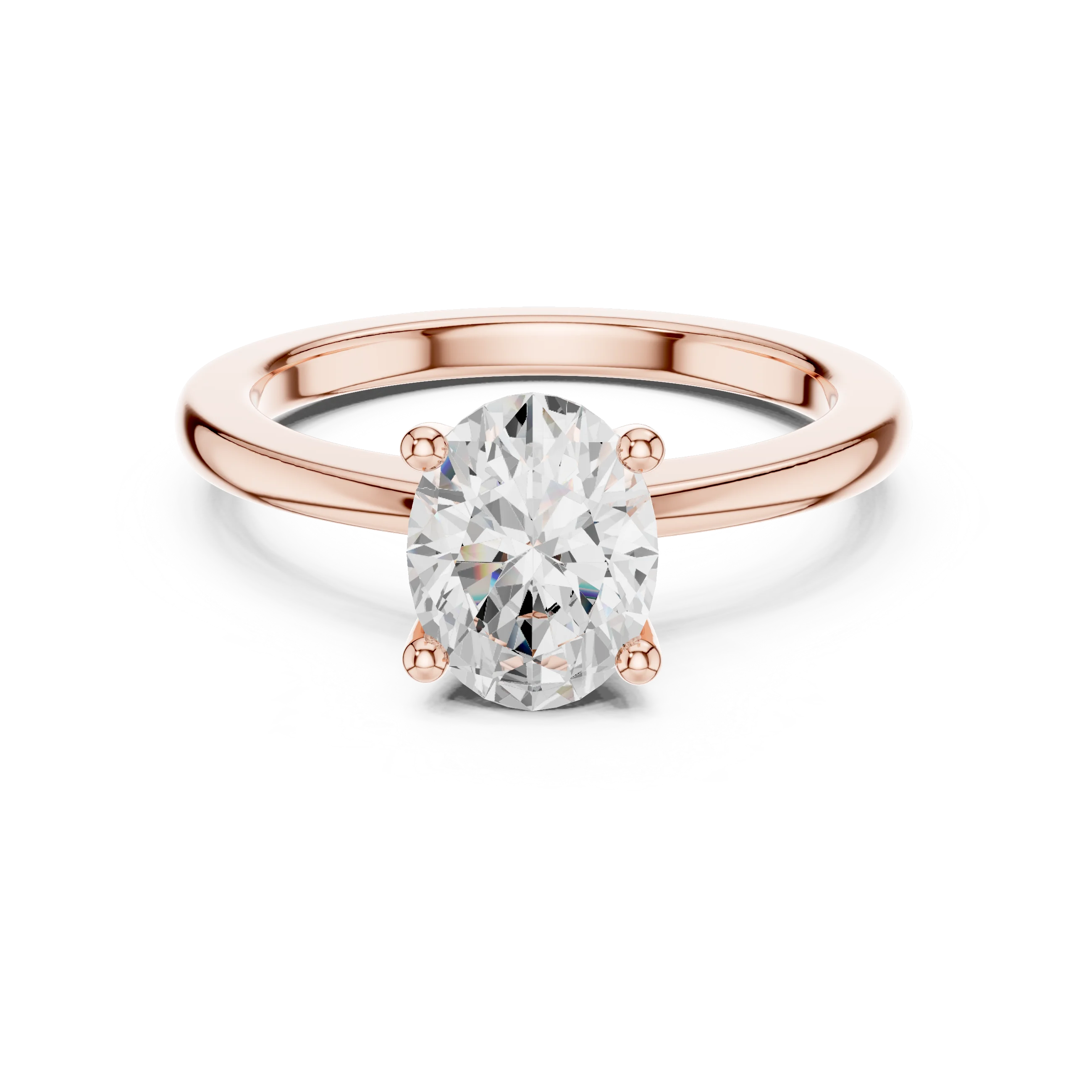 Celestial Oval Brilliance Diamond Ring