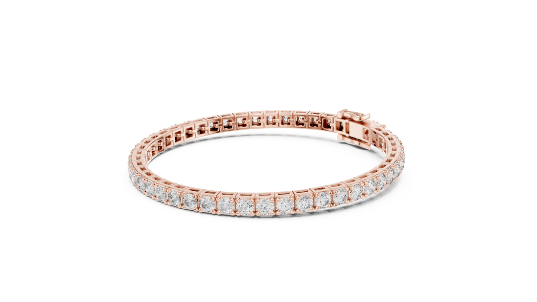 Classic Round Diamond Tennis Bracelet