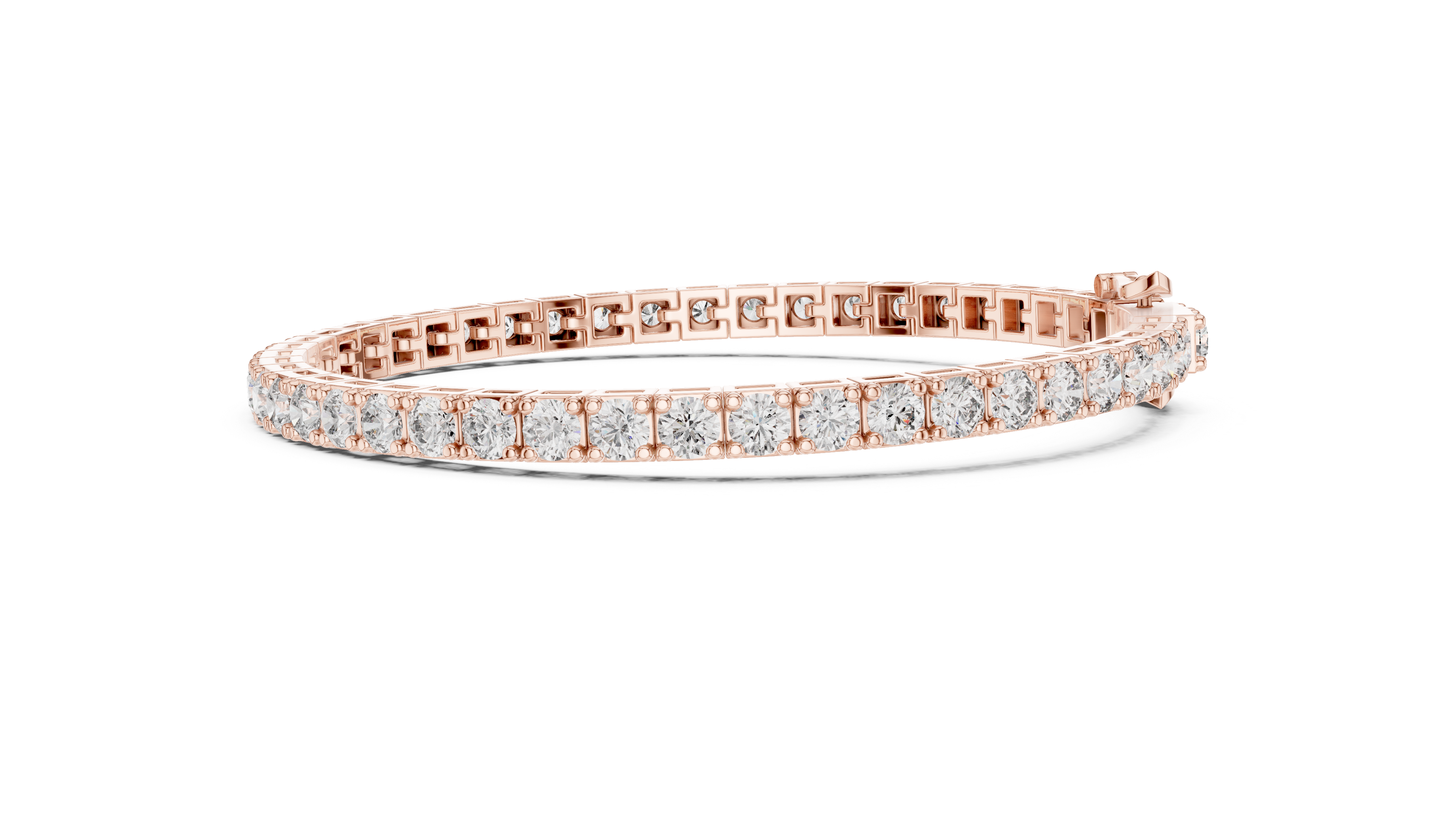 Classic Round Diamond Tennis Bracelet