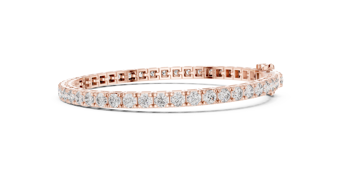 Classic Round Diamond Tennis Bracelet