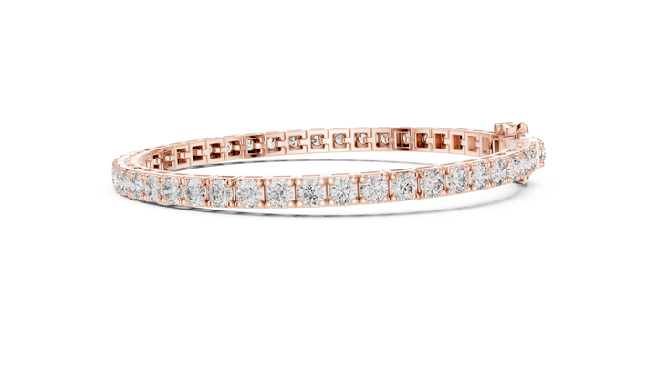 Classic Round Diamond Tennis Bracelet