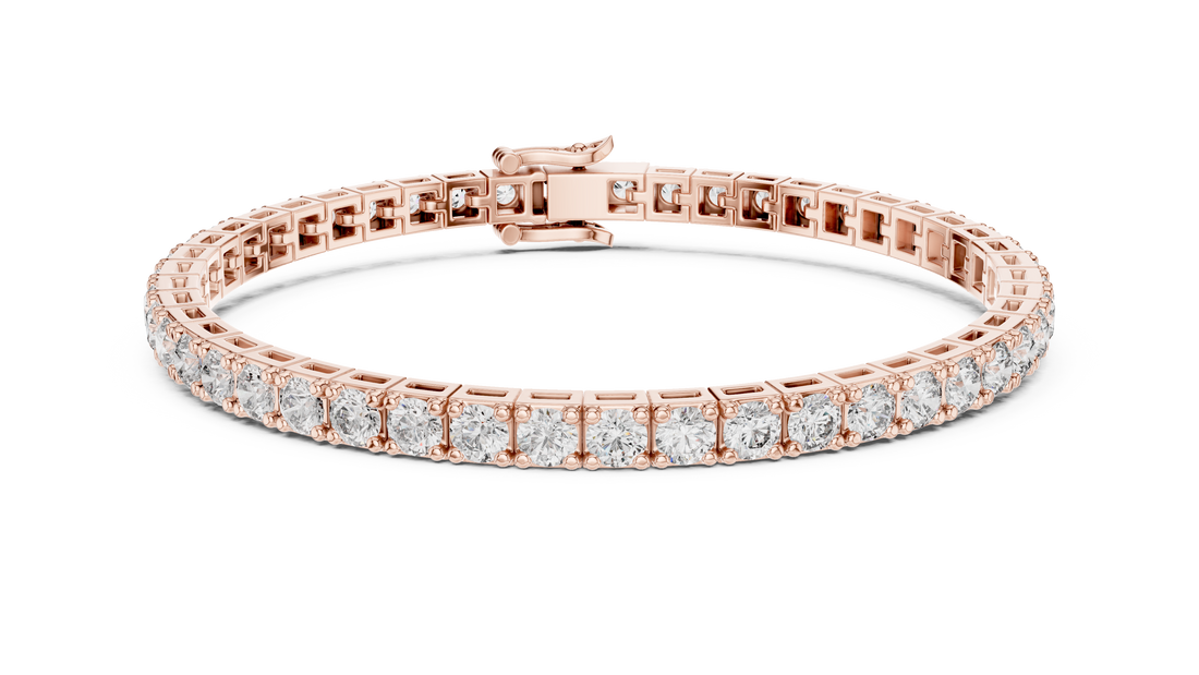 Classic Round Diamond Tennis Bracelet