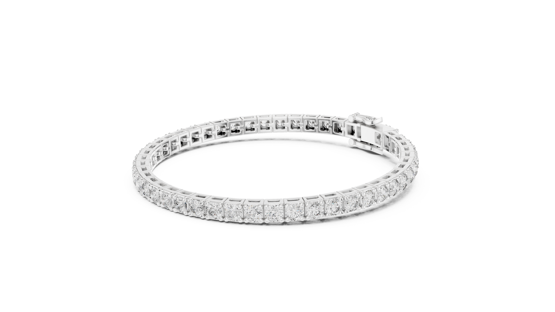 Classic Round Diamond Tennis Bracelet
