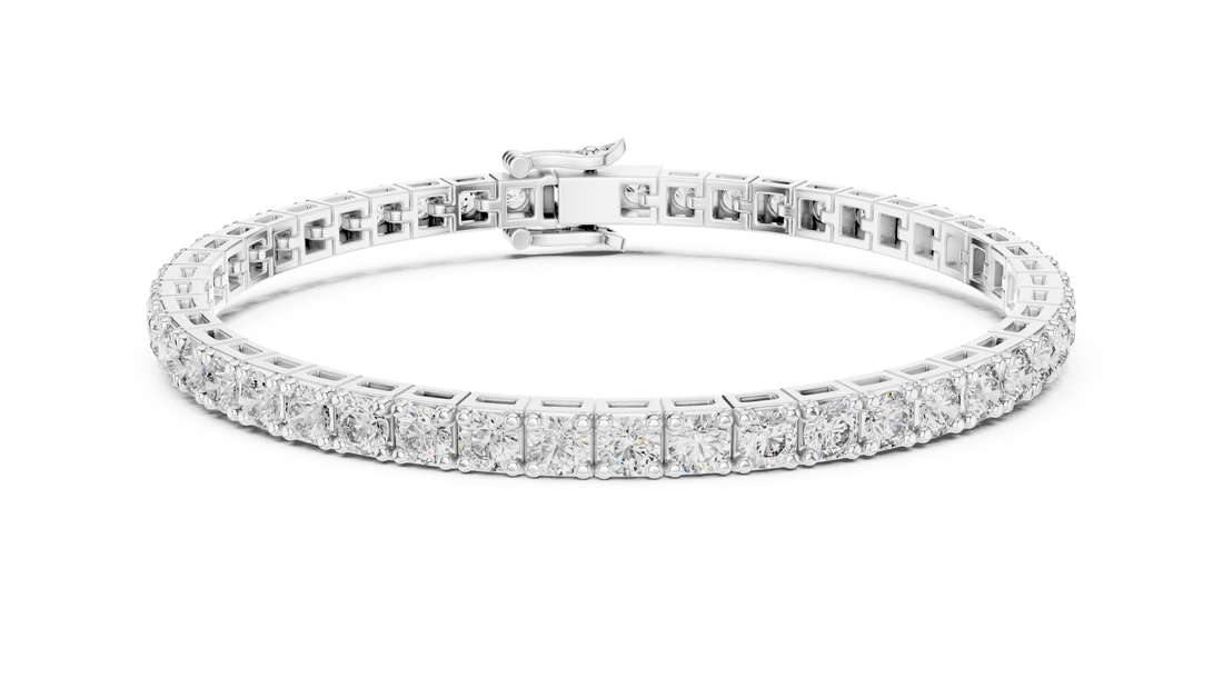 Classic Round Diamond Tennis Bracelet