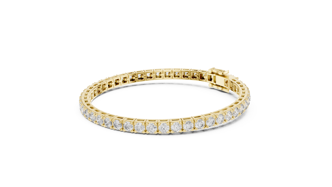 Classic Round Diamond Tennis Bracelet