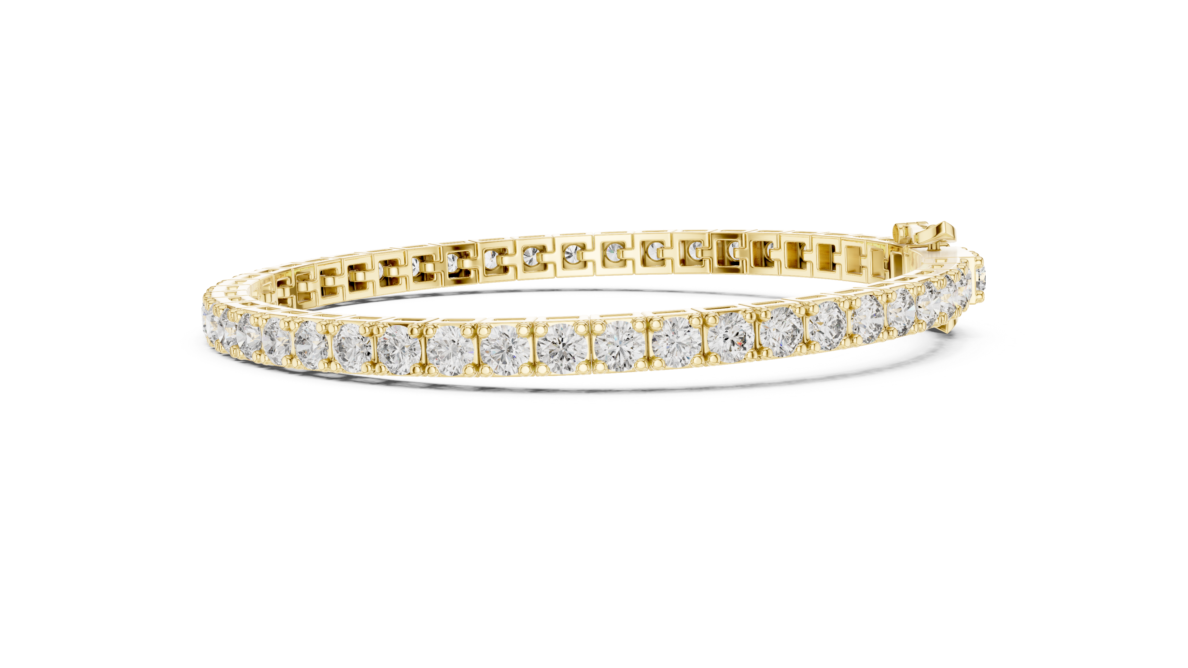 Classic Round Diamond Tennis Bracelet