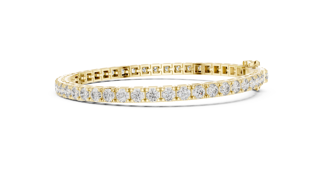 Classic Round Diamond Tennis Bracelet