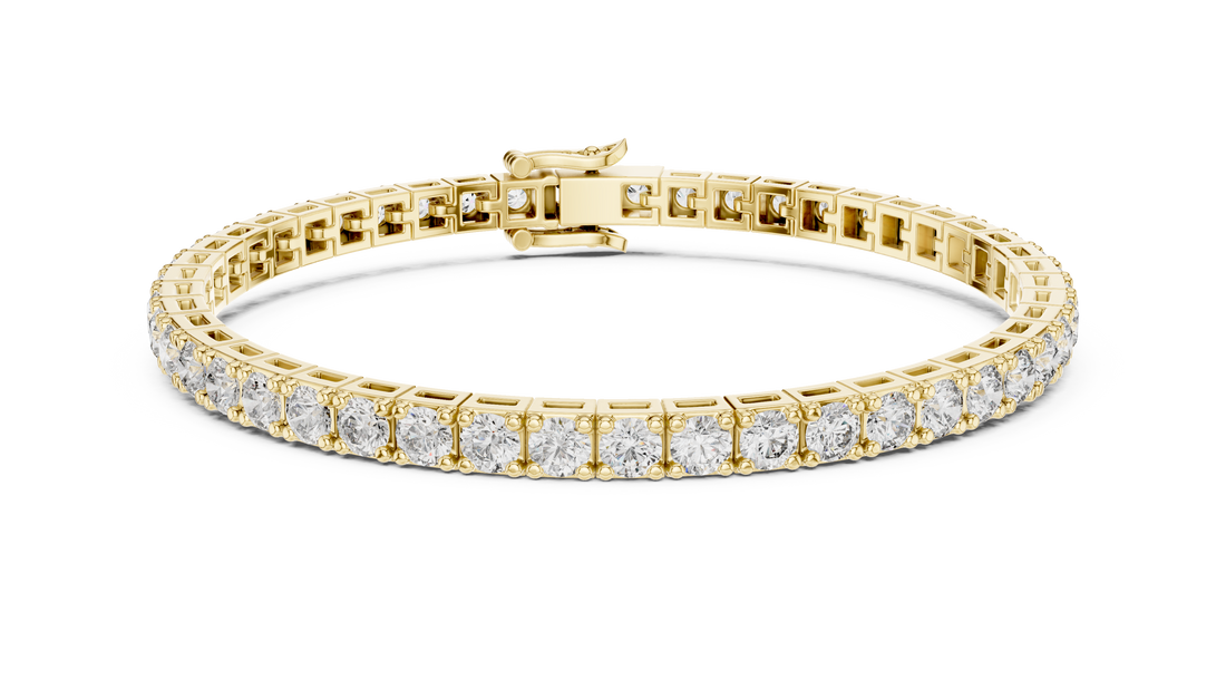 Classic Round Diamond Tennis Bracelet