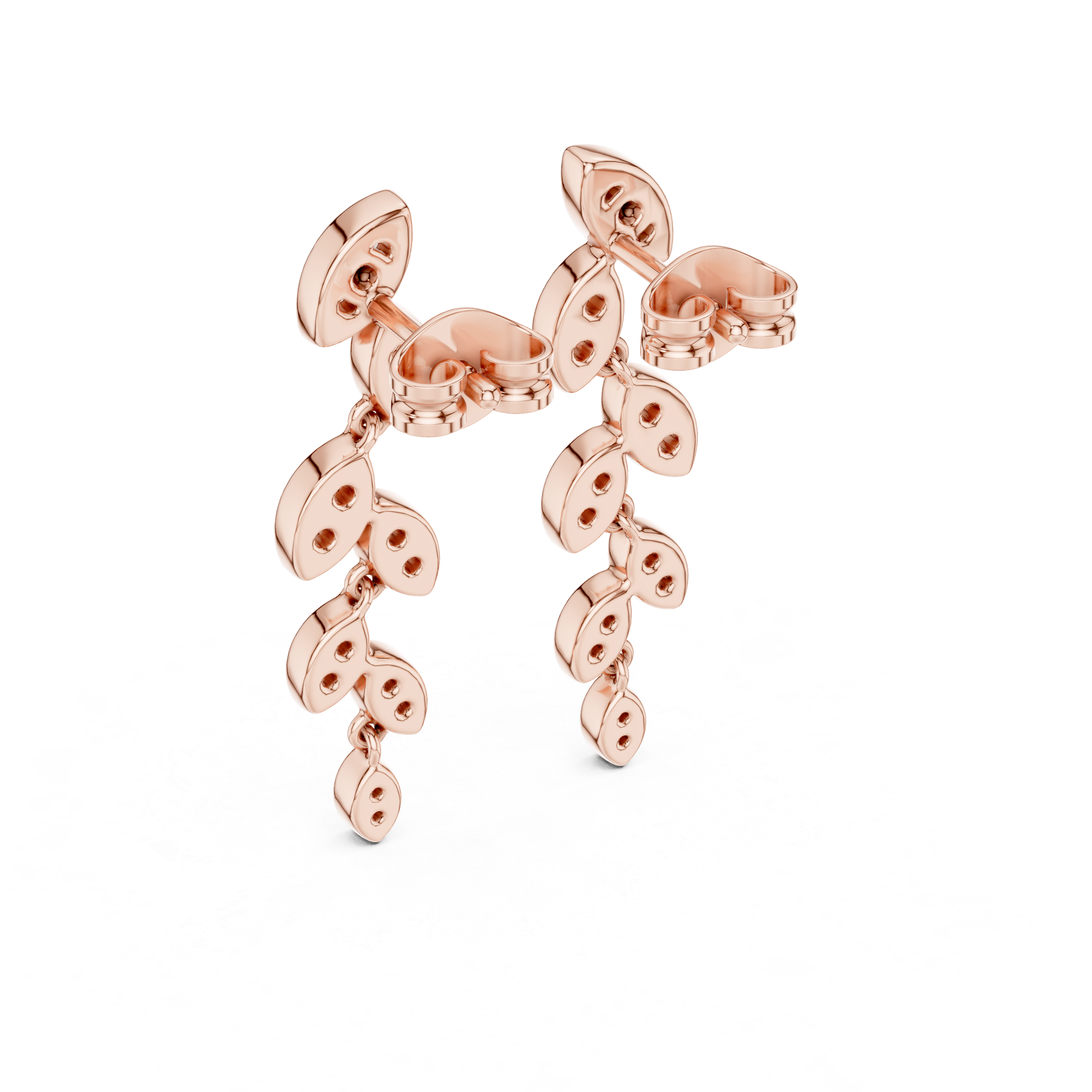 Marquise Diamond Drop Earrings